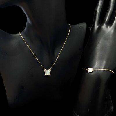 Ensemble Papillon Nacre