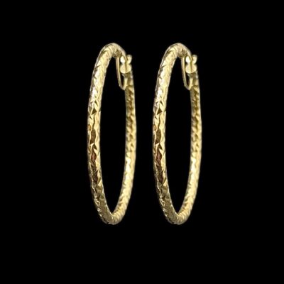 Créoles Diamantées 47 mm
