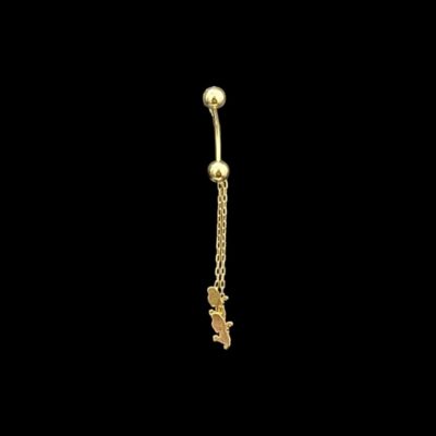 Piercing Nombril Chainette Martinique & Boule