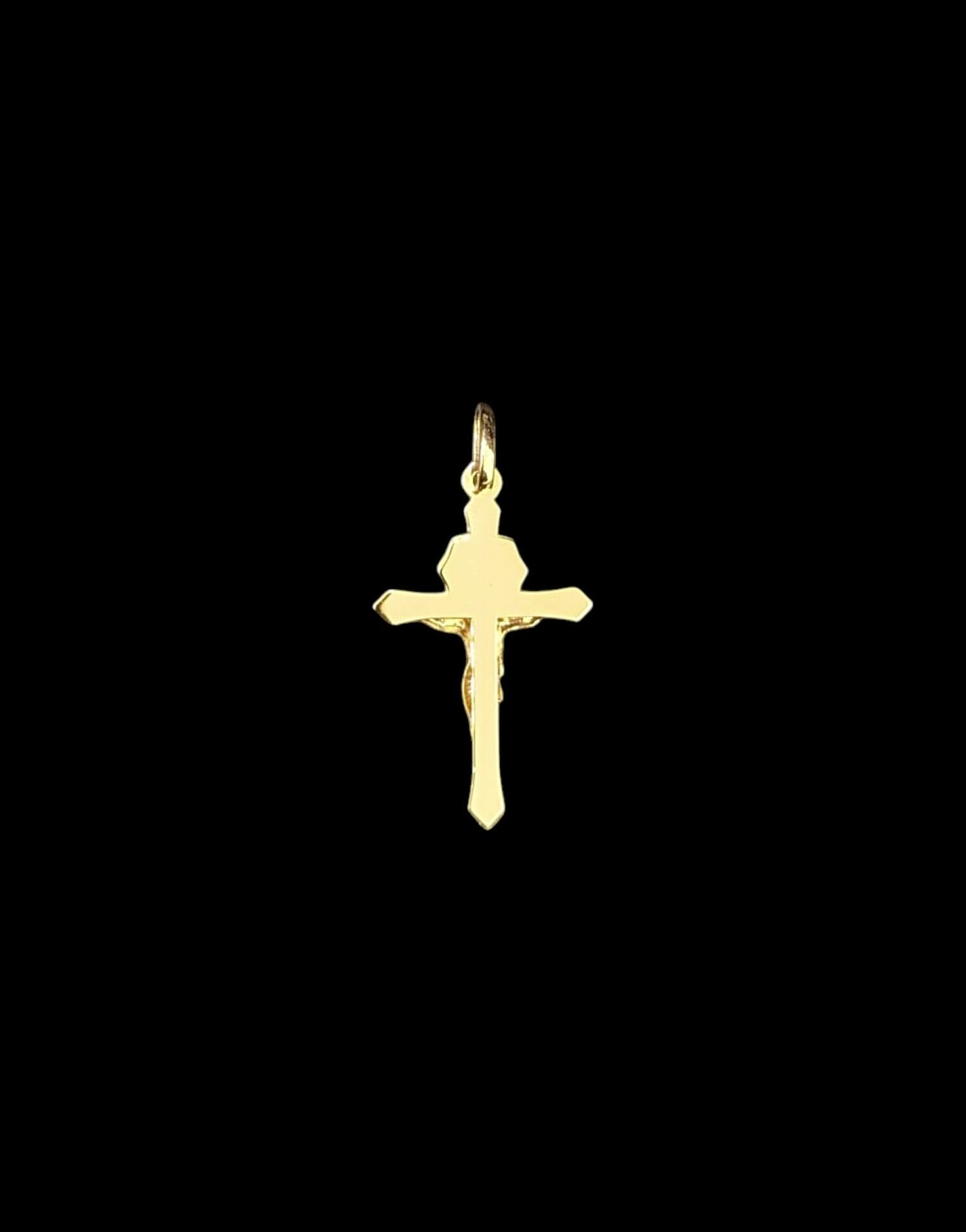 Pendentif Croix Christ 22 mm – Image 3
