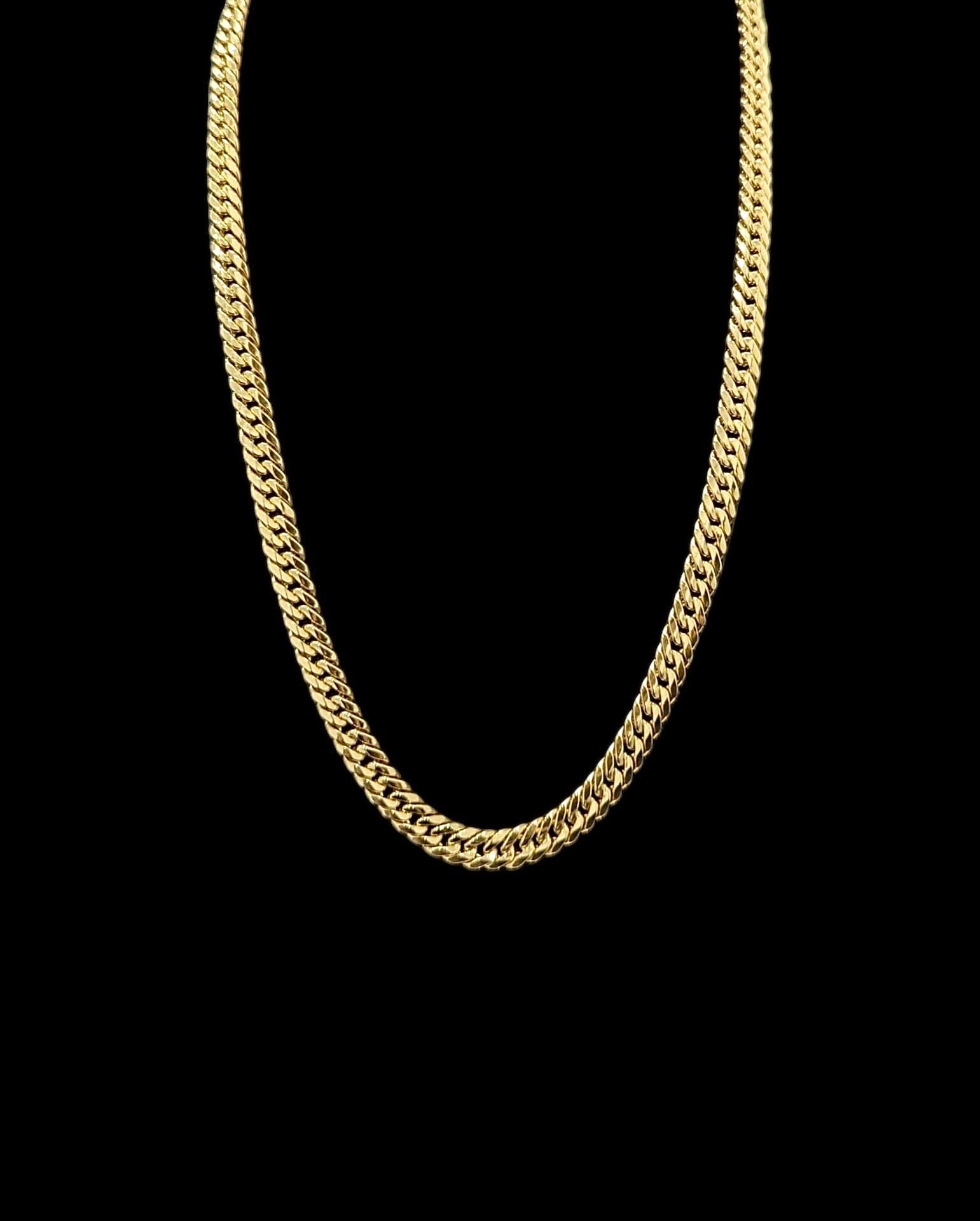 Collier Maille Anglaise 8 mm 60 cm
