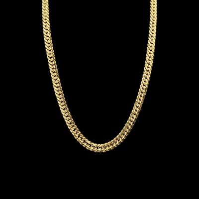 Collier Maille Anglaise 8 mm 60 cm