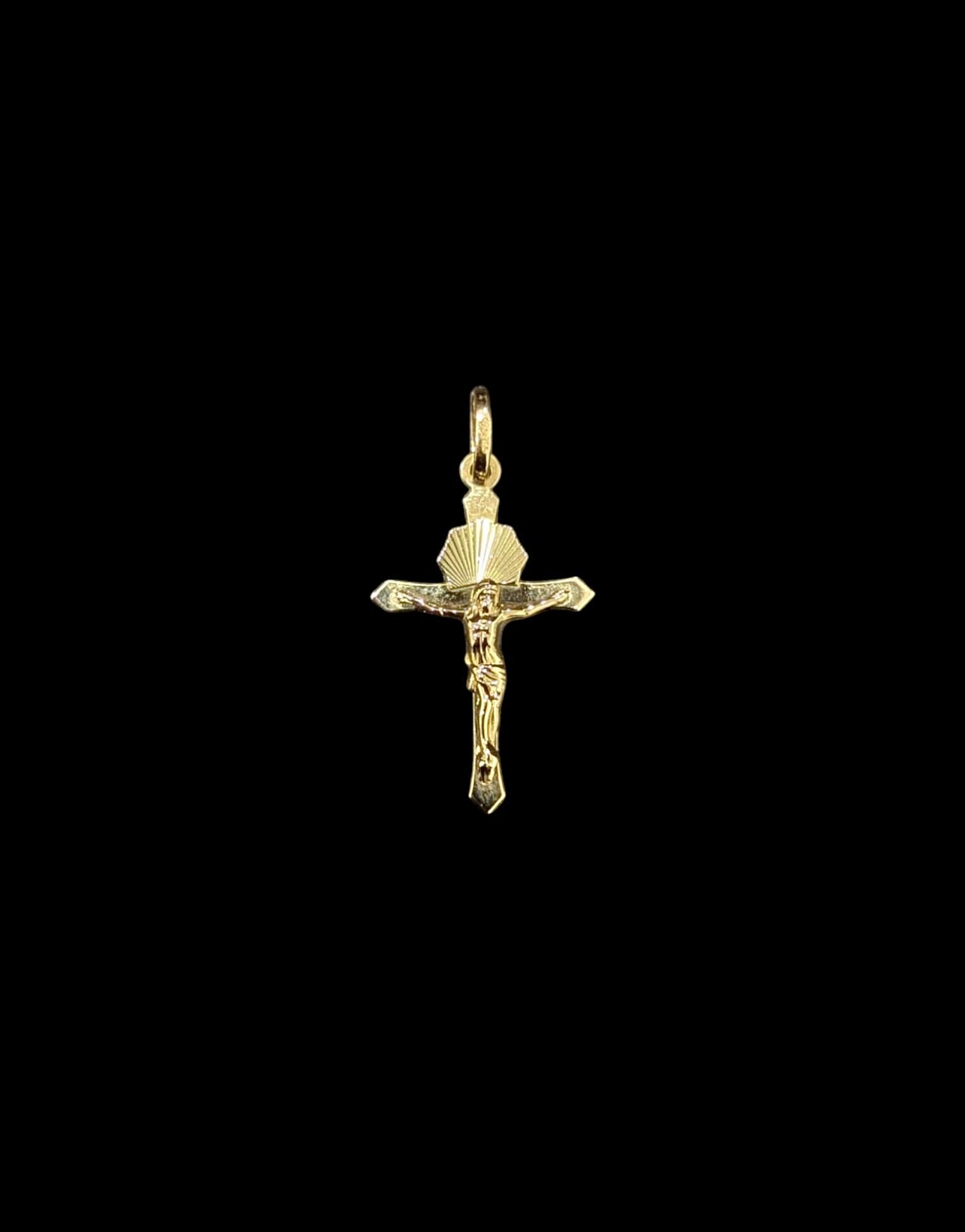Pendentif Croix Christ 22 mm