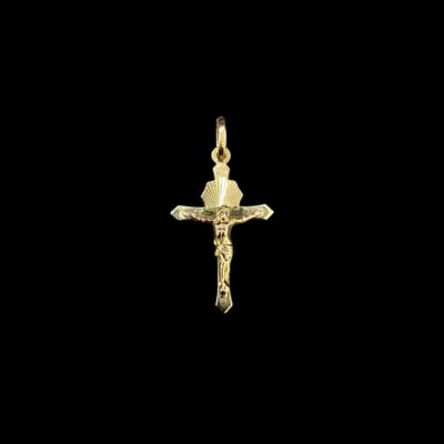 Pendentif Croix Christ 22 mm