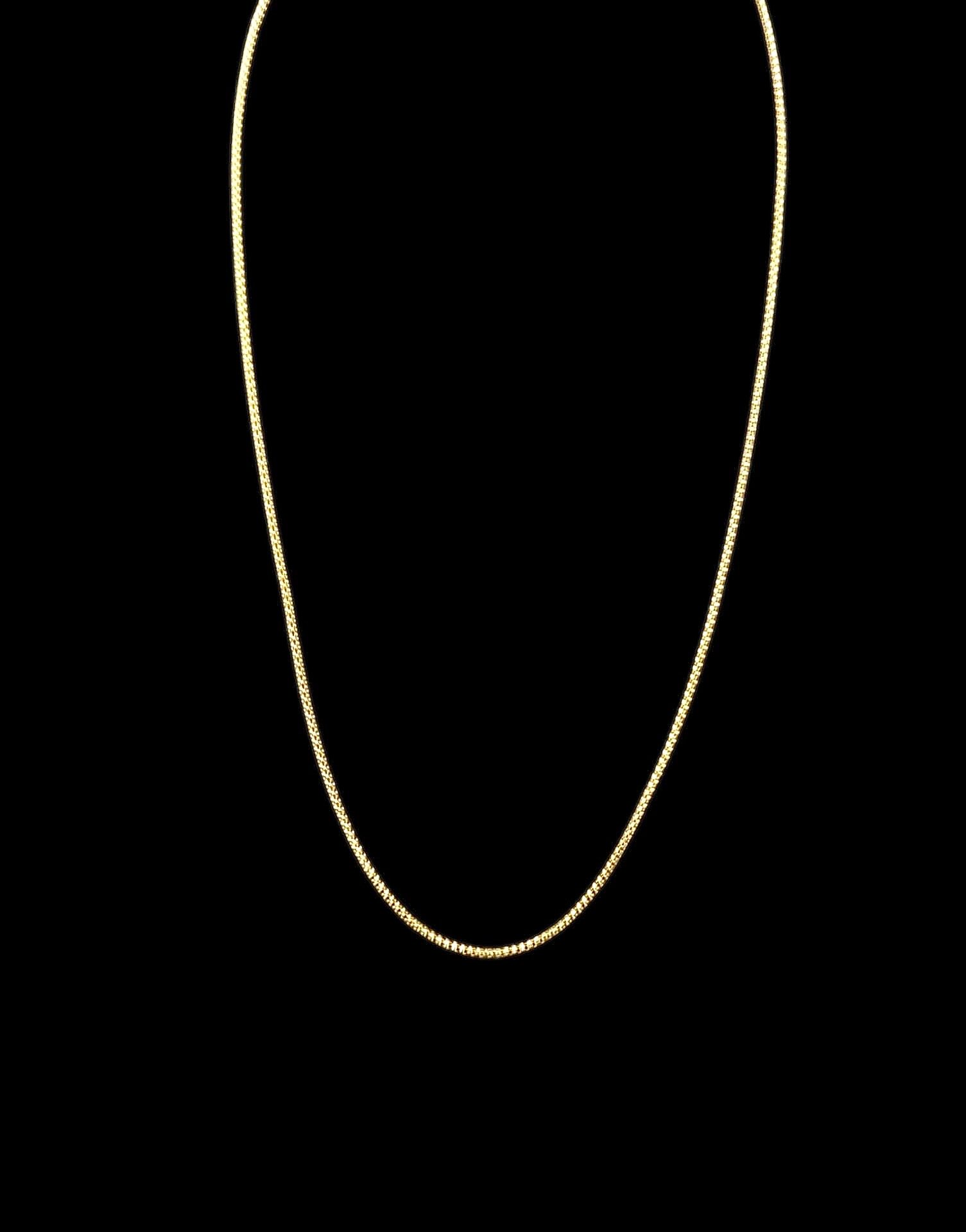 Collier Maille Ronde 60 cm 1.5 mm