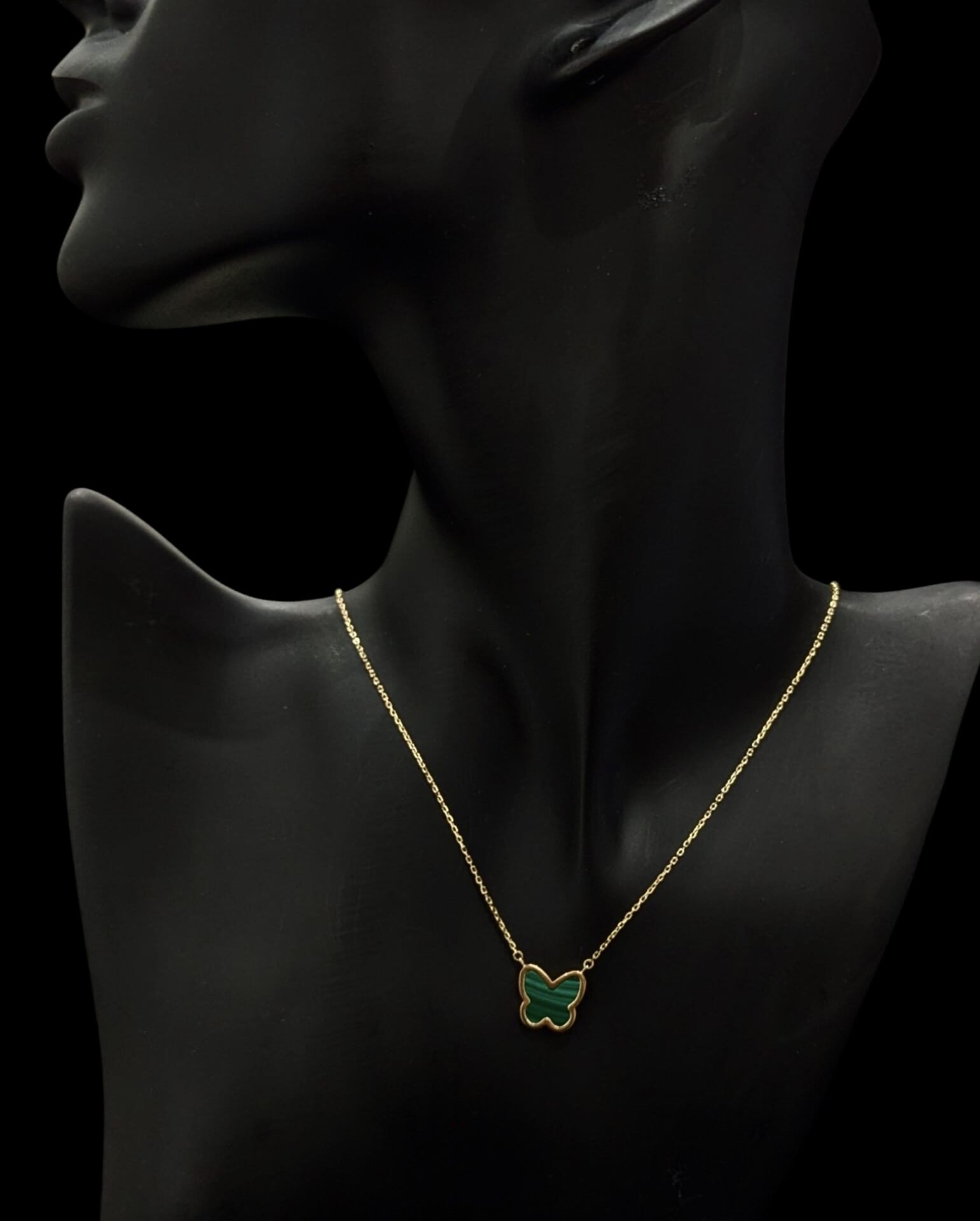 Collier Papillon Jade – Image 4