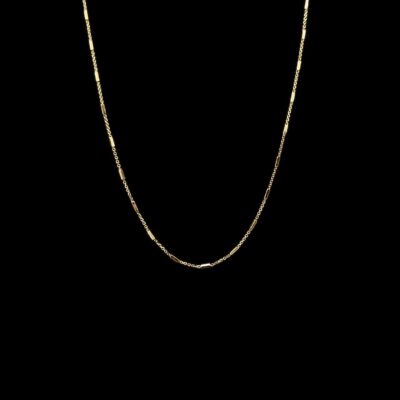 Collier Forçat Batonné 60 cm