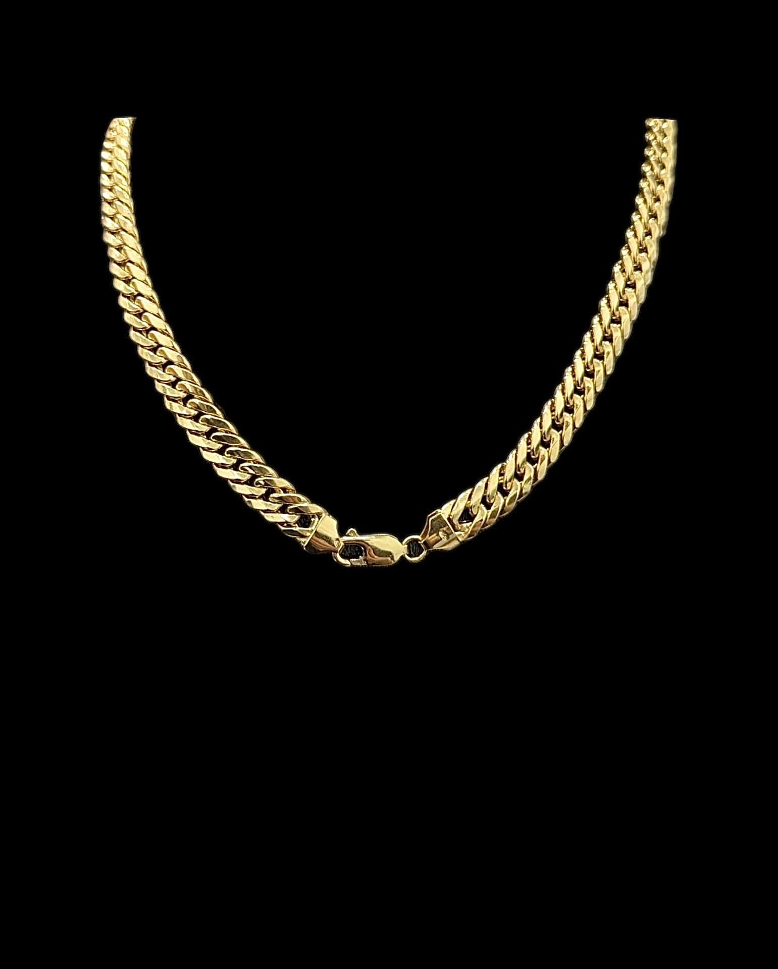 Collier Maille Anglaise 8 mm 60 cm – Image 3