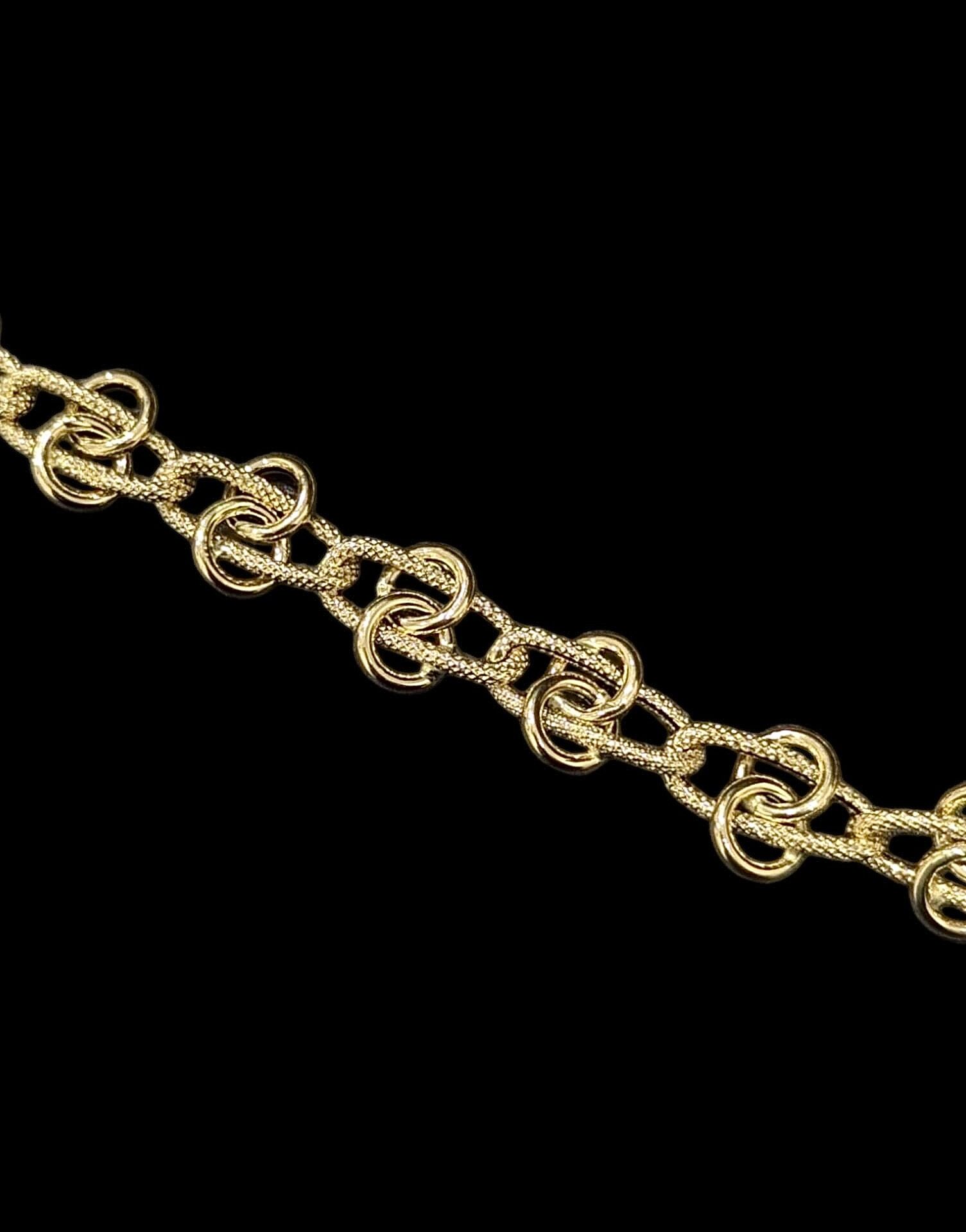 Collier Maille Spiral Lisse Sablé 70 cm 11 mm – Image 2