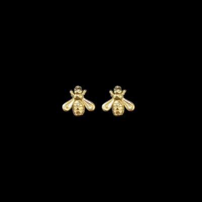 Boucles D'Oreilles Abeille 3D