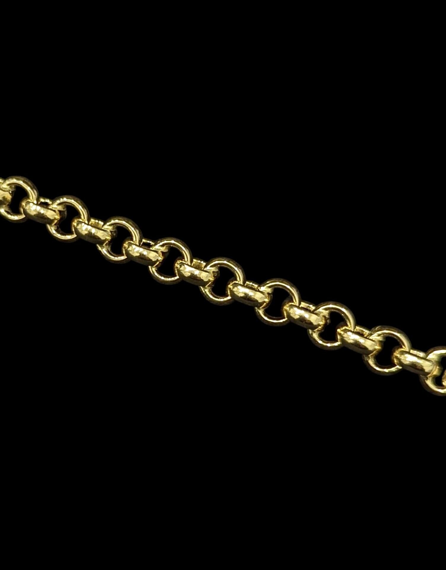 Bracelet Jaseron Lisse 6 mm 19 cm – Image 2