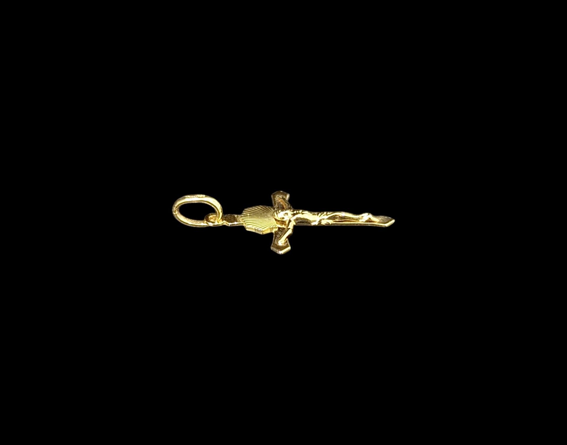 Pendentif Croix Christ 22 mm – Image 2