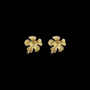 Boucles d'Oreilles Hibiscus Mat