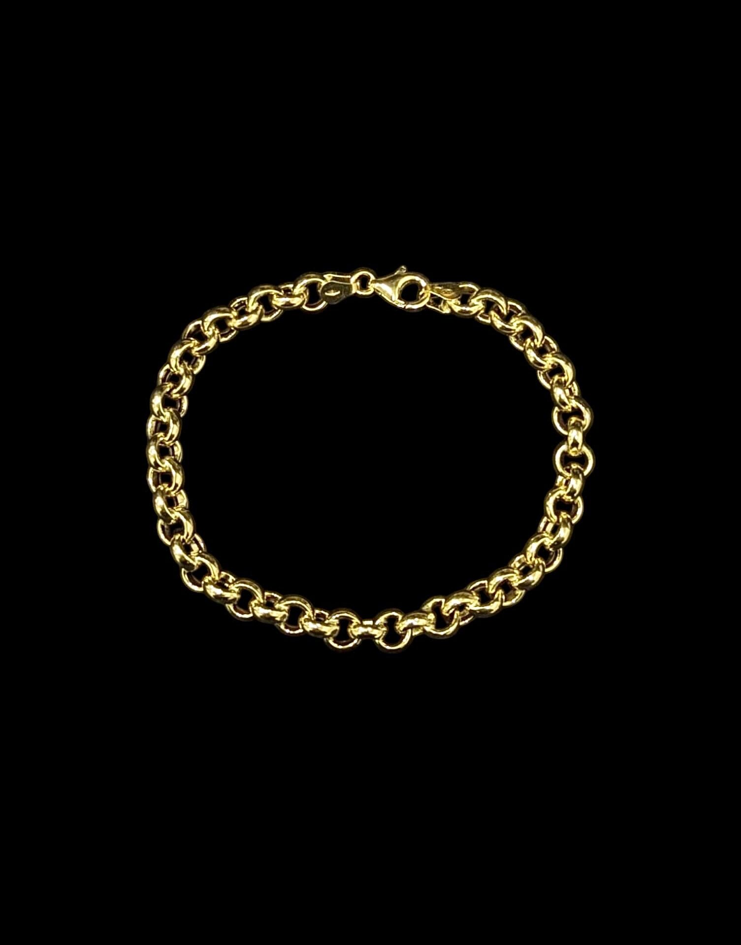 Bracelet Jaseron Lisse 6 mm 19 cm
