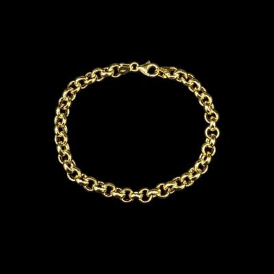 Bracelet Jaseron Lisse 6 mm 19 cm