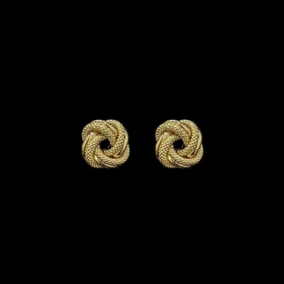 Boucles d'Oreilles Noeud 12 mm