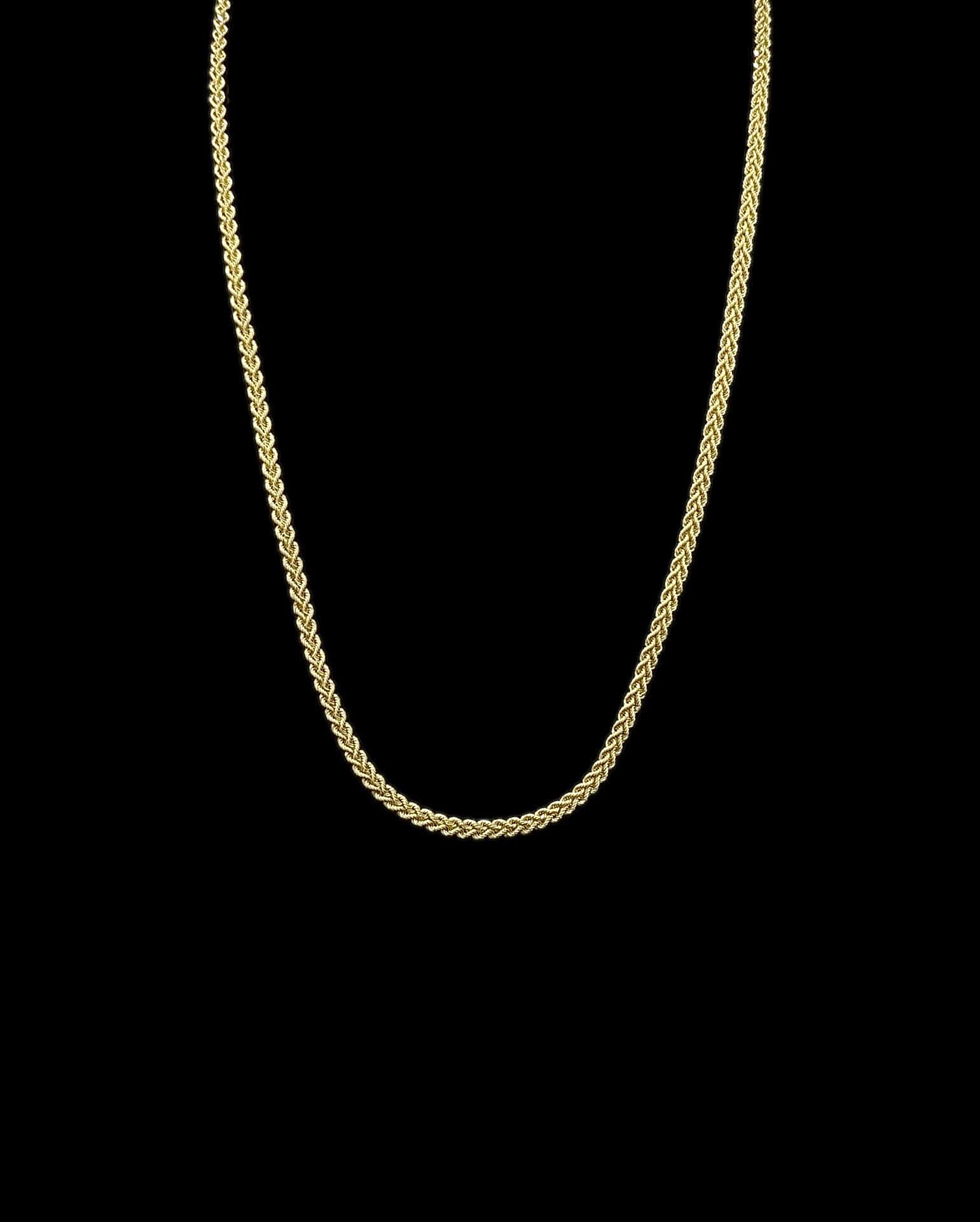 Collier Corde Tressé