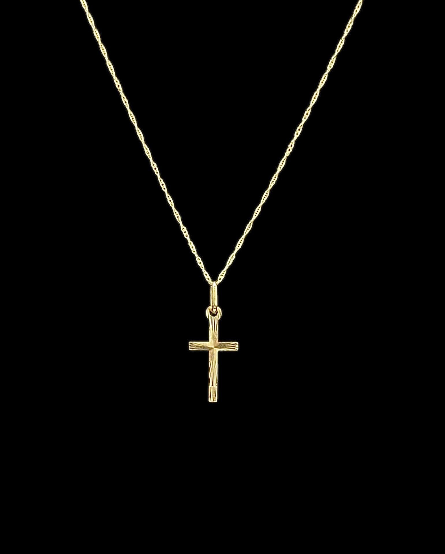 Ensemble Tortillon Croix 45 cm