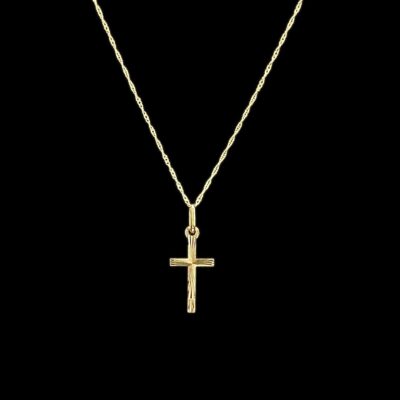 Ensemble Tortillon Croix 45 cm