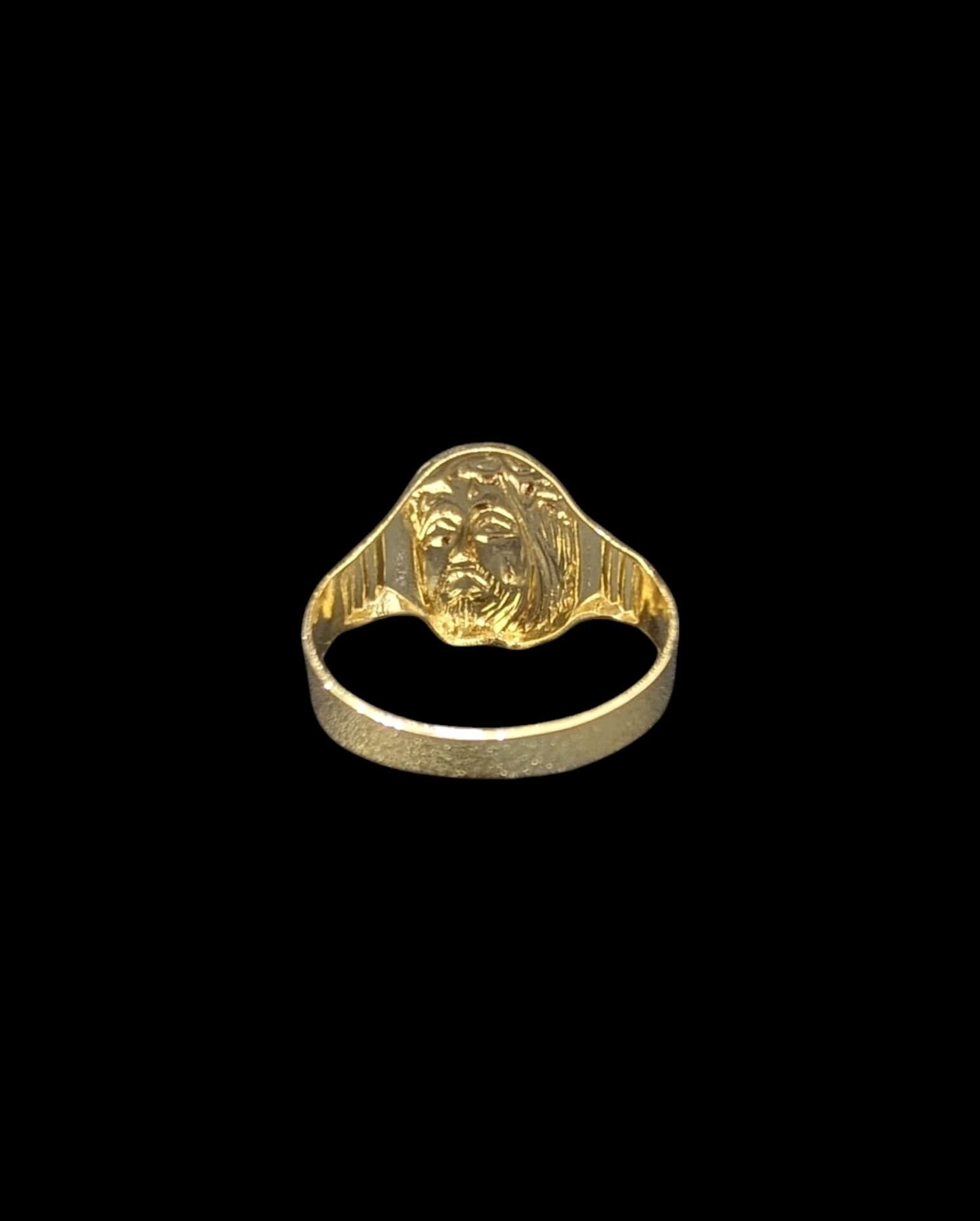 Chevalière Tête De Christ 3D – Image 3