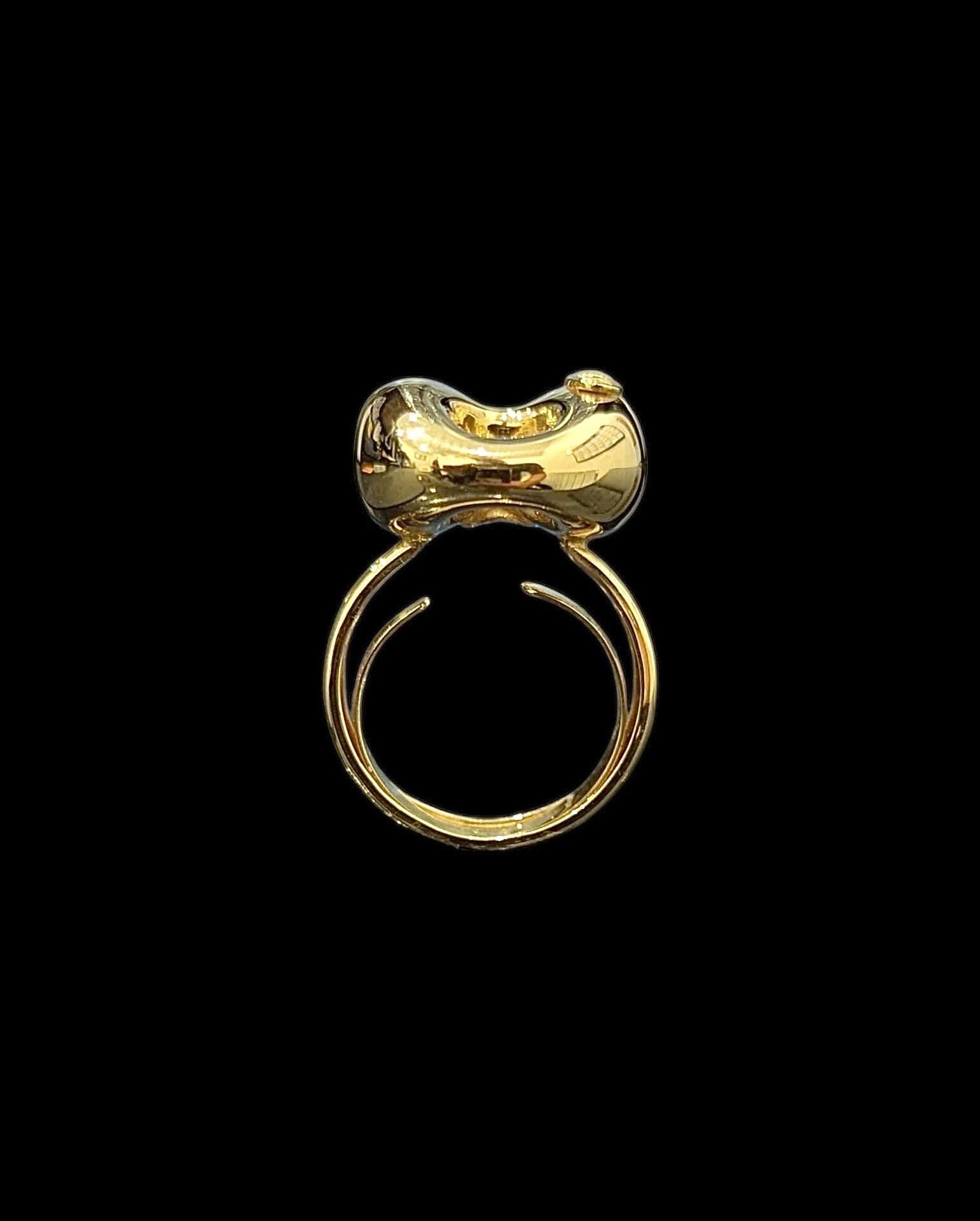 Bague Grain De Café Electroformé 18 mm – Image 3