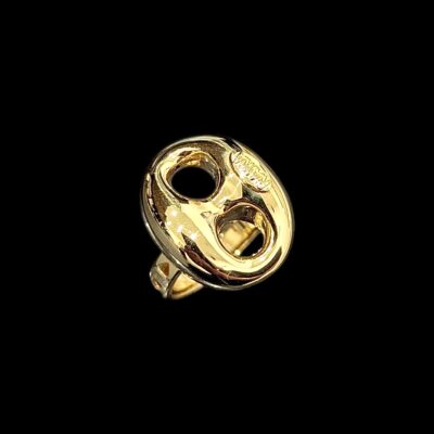 Bague Grain De Café Electroformé 18 mm