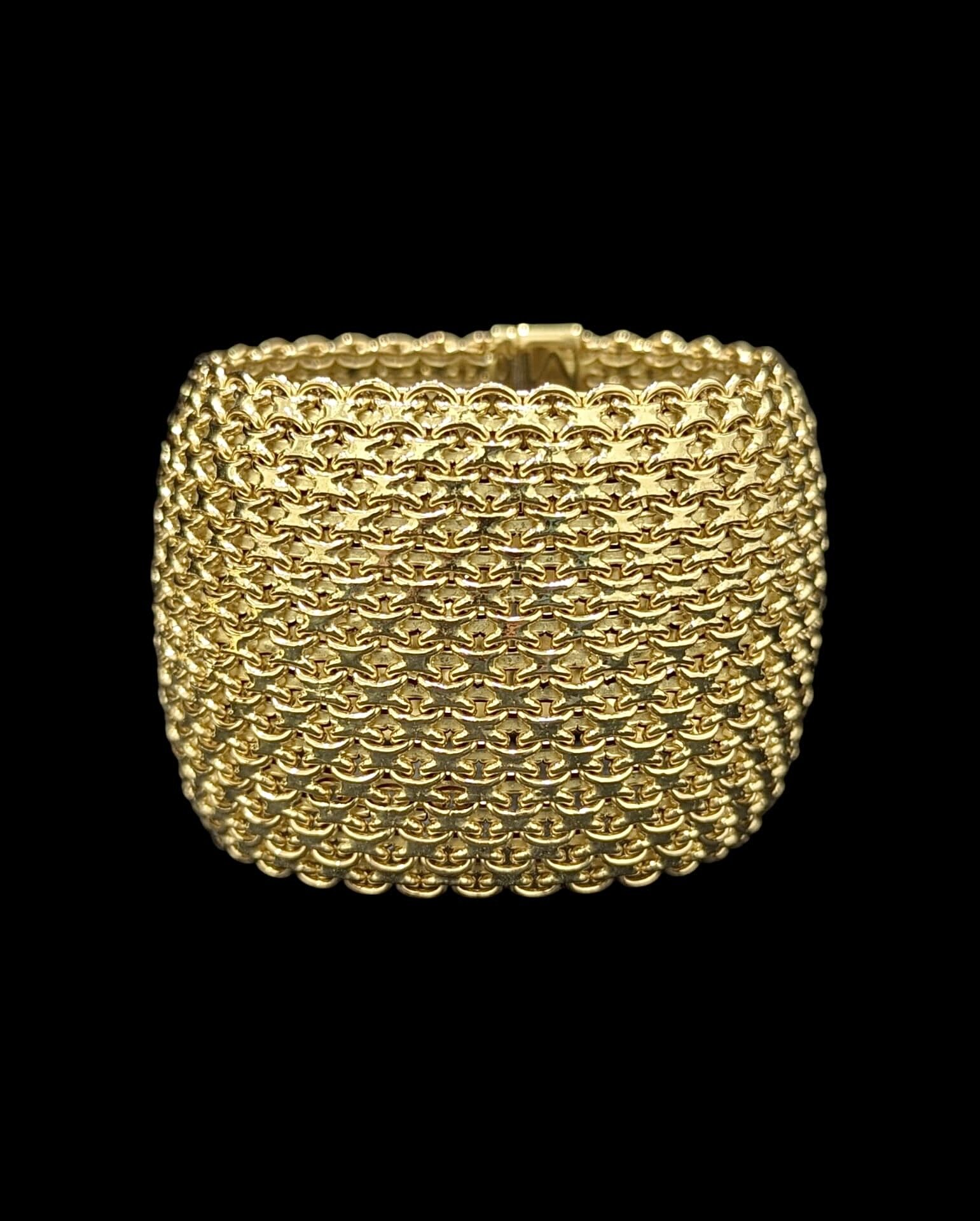 Bracelet Maille Paillasson 48 mm 19.5 cm