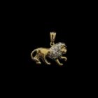 Pendentif lion 2 ors