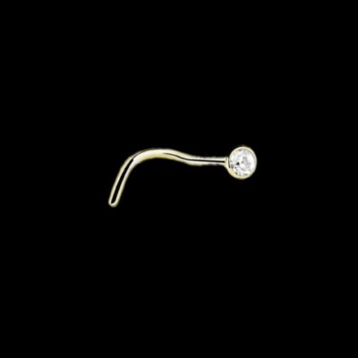 Piercing Nez Zircon Rond