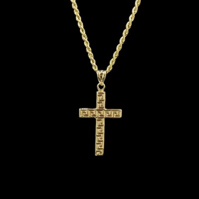 Ensemble Corde Croix Grec