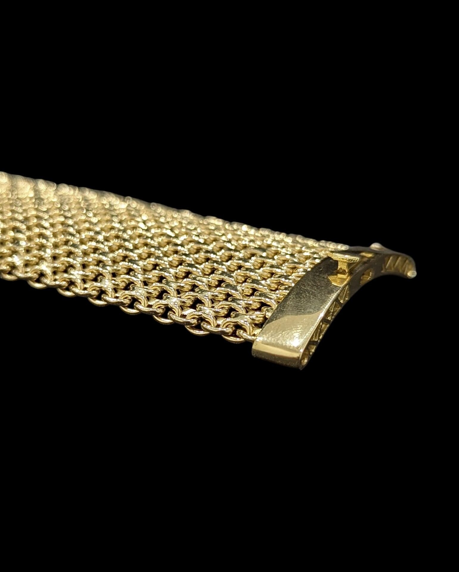 Bracelet Maille Paillasson 48 mm 19.5 cm – Image 3