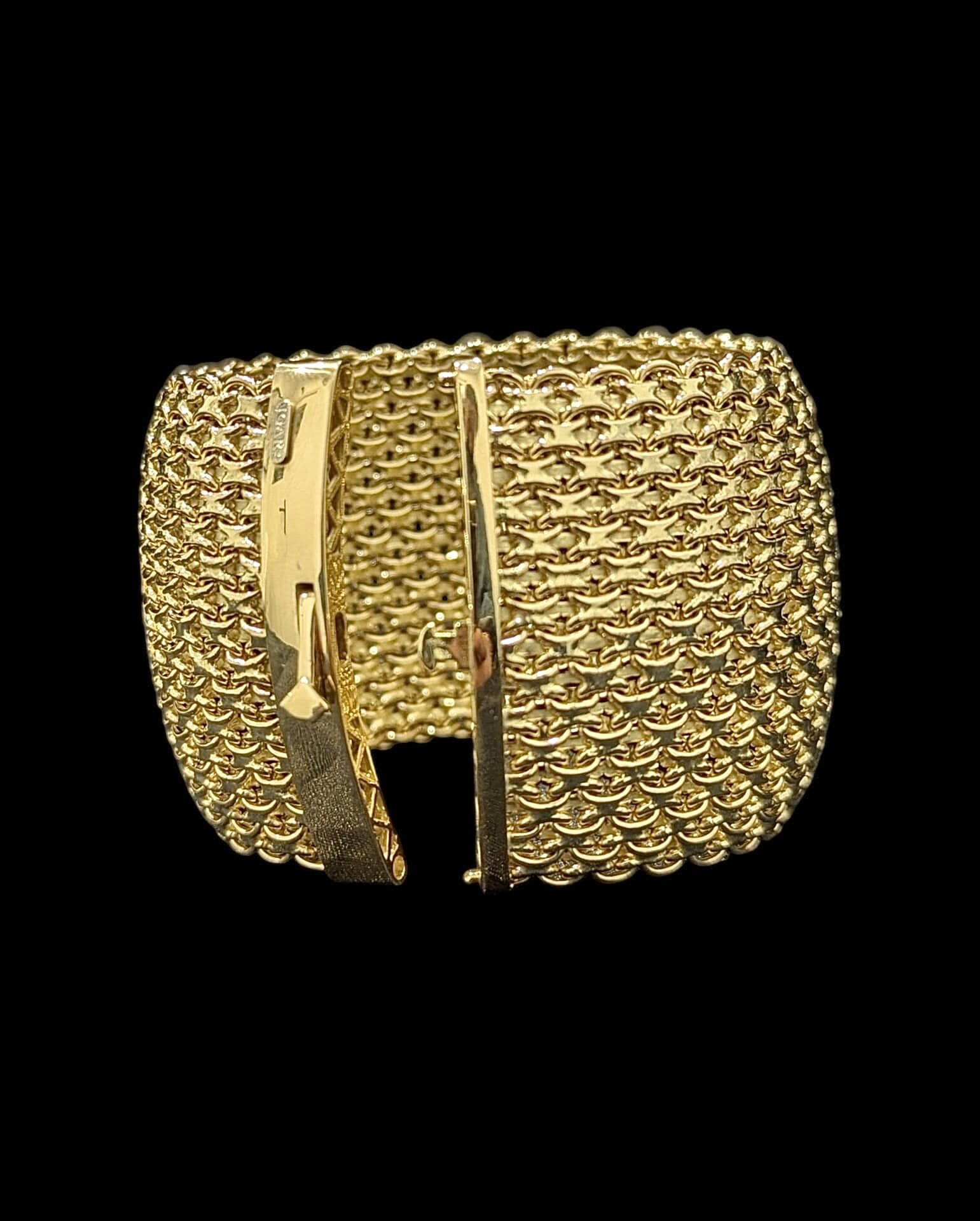 Bracelet Maille Paillasson 48 mm 19.5 cm – Image 2