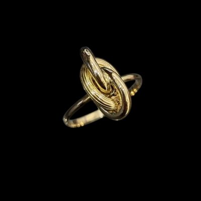 Bague Forçat Lisse Cannelé 9 mm