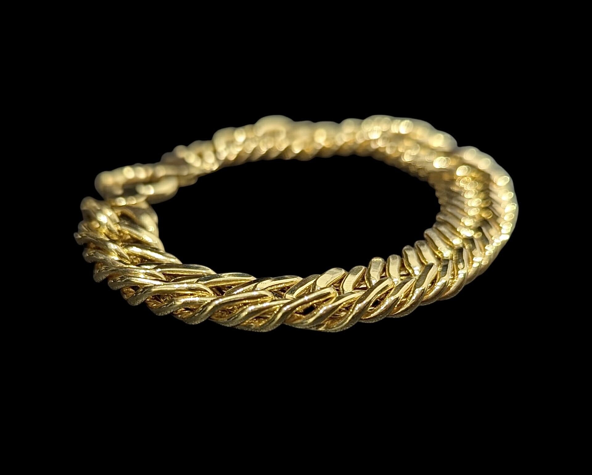 Bracelet Maille Gourmette Double 11 mm – Image 2