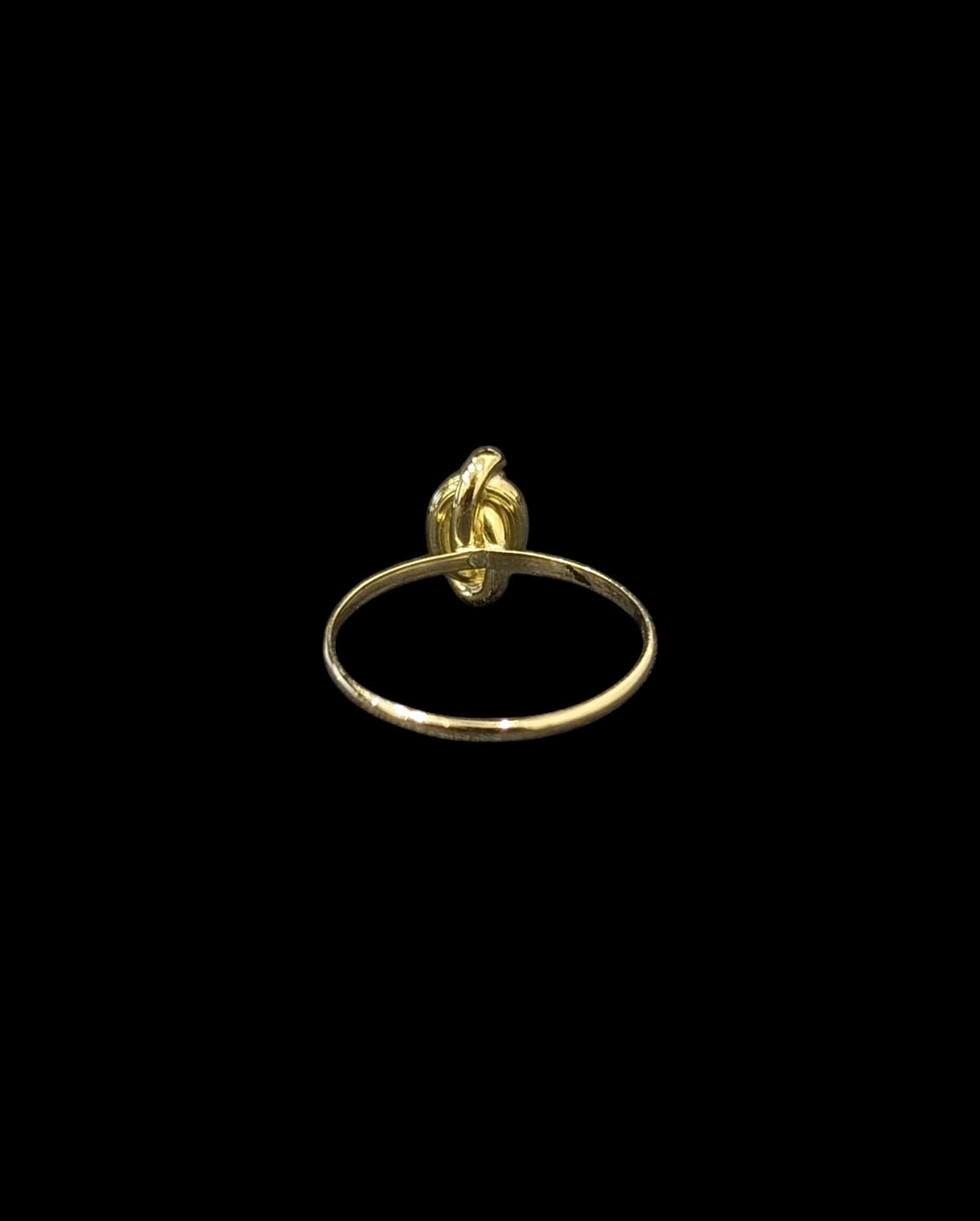 Bague Forçat Lisse Cannelé 6 mm – Image 3