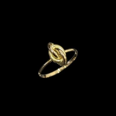 Bague Forçat Lisse Cannelé 6 mm
