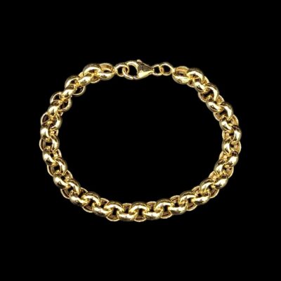 Bracelet Maille Jaseron 8 mm 19.5 cm