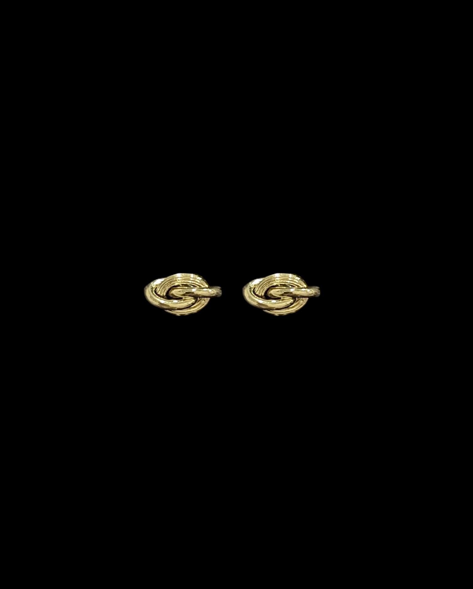 Boucles d'Oreilles Forçat Lisses Canellées 6 mm