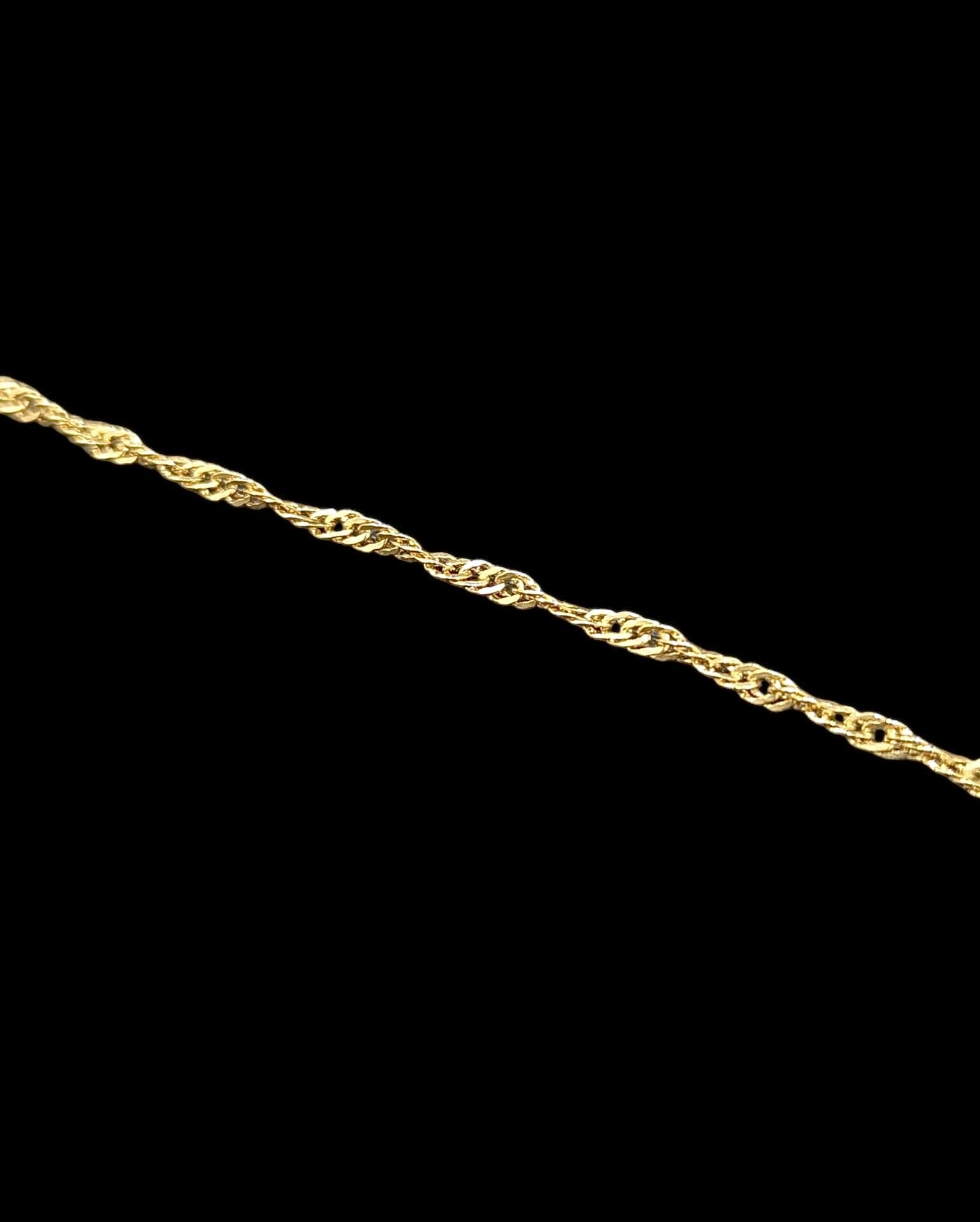 Ensemble Torsadée Croix Ciselée 60 cm – Image 3