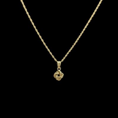 Ensemble Tortillon Noeud 8 mm