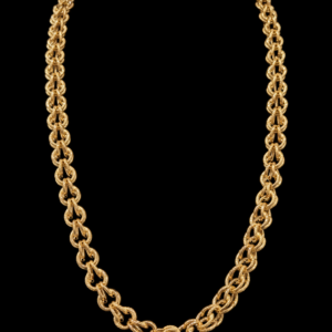 Collier Gwo Sirop Lisse et Sablé 60 cm 8 mm