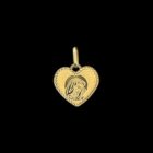 Pendentif coeur vierge