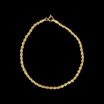 Bracelet Maille Corde 2 mm