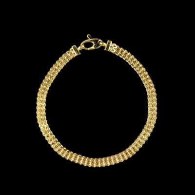 Bracelet Miroir Plat 4 mm