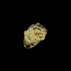 Chevaliere tete de lion.