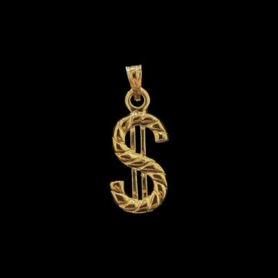 Pendentif Dollar Electroformé