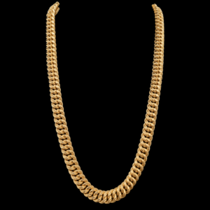 Collier Maille Américaine Lisse 12 mm 70 cm