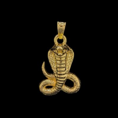 Pendentif Cobra Electroformé
