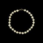Bracelet perle boules or