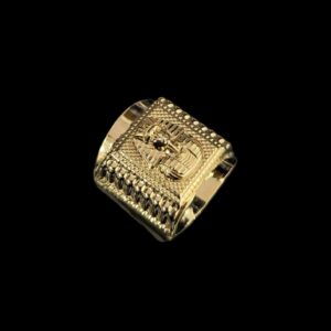Chevaliere ailettes toutankhamon